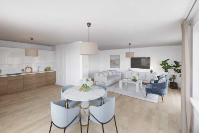 **Großzügige Familienwohnung mit 4,5-Zimmern in der Ortsmitte von Ehningen**