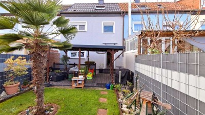 BESICHTIGE JETZT! Charmantes Reihenhaus in Ludwigshafen – Gartenstadt