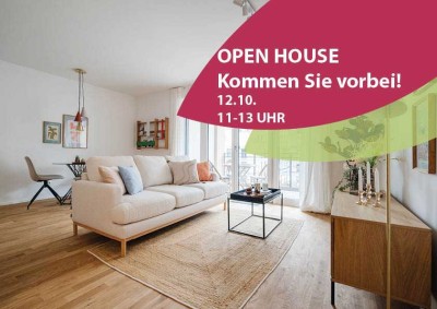 2-Zimmer-Wohnung mit 18 m² Südloggia | Erstbezug