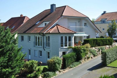 Traumhafte Erdgeschoss-Eigentumswohnung mit Panoramablick auf Warburg