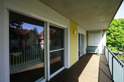 Barrierefreie 2-Zimmer-Wohnung mit Balkon und Stellplatz in stadtnaher Lage