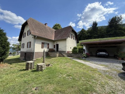 Übelbach, Wohnhaus zum sanieren mit großem Grundstück in Grünlage