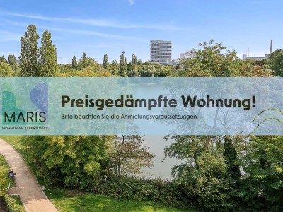 Lichtdurchflutete 4-Zimmer-Wohnung mit Balkon am Albertussee (mietpreisgedämpftes Wohnen)