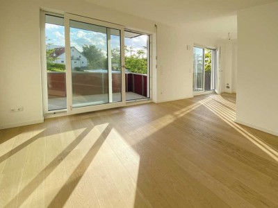 Sonnige 2 Zimmer Neubau-Wohnung mit gr. Balkon in ruhiger LAGE von München-Unterschleißheim!***