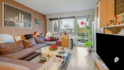 Attraktive 2-Zimmer-Wohnung mit Balkon und Stellplatz in ruhiger Lage von Unterriexingen