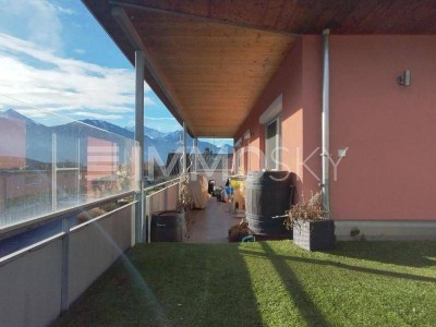Moderne 3-Zimmer-Wohnung mit großer Terrasse und Bergblick