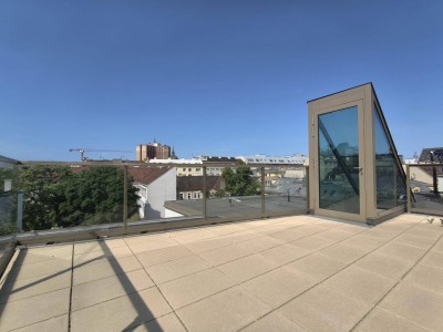 Traumhafte Dachterrasse in exzellenter Lage Nahe Mariahilfer Str. &amp; Westbahnhof - Das Stadthaus Miller - Stil trifft durchdachtes Raumkonzept
