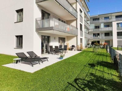 Architekten-Wohnung mit großem Garten und Terrasse im Zentrum