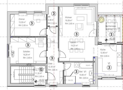 Wohneinheit 3 / 3-Raum Wohnung zu verkaufen