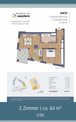 2-Zimmer-Wohnung neben dem Novotel sucht Nachmieter | 2-room apartment next to Novotel