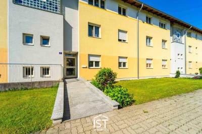 Ried i. I. - 4-Zimmer-Erdgeschosswohnung mit Tiefgaragenstellplatz