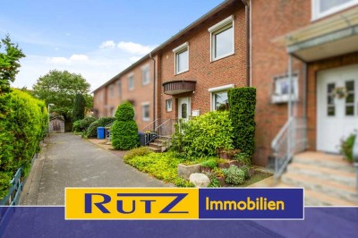 Delmenhorst-Brendel | Charmantes Reihenhaus mit cleverem Grundriss, sonniger Terrasse und Garage