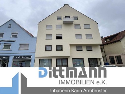 Flotte 1-Zimmer-Wohnung mit Balkon im Zentrum von Ebingen