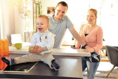 Ein Fertighaus für die Familie: Platz für Kinder und Träume.