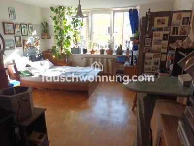 Tauschwohnung: Tausche sehr zentrale 1-Zimmer Wohnung gegen etwas Größeres