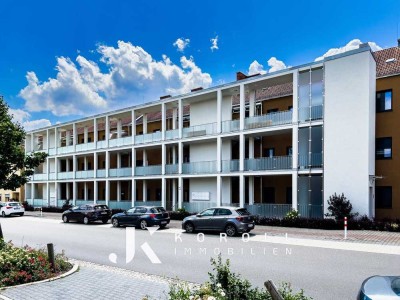 Beste Wohnqualität mit Stellplatz, großzügigem Balkon und Markise im Erdgeschoss