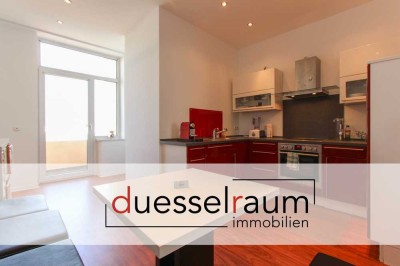 Reisholz: 2,5 Zimmer Wohnung mit Balkon und Tageslichtbadezimmer.