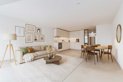 3-Zimmer-Wohnung - Großzügig wohnen unter klarer Architektur