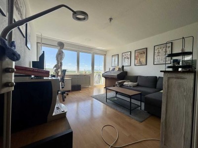 Helle 1 Zi.-Whg. mit Dachterrasse und herrlichem Panoramablick