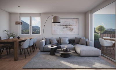 Hochwertige 3-Zimmer Neubau-Wohnung mit Balkon EW07