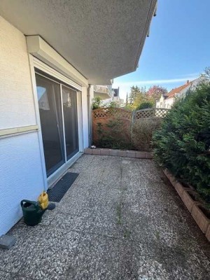Helle, 1,5 Zimmer Wohnung in ruhiger Wohngegend mit Terrasse