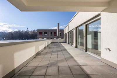 Ganz oben! Penthousewohnung mit großer Dachterrasse in beliebter Lage