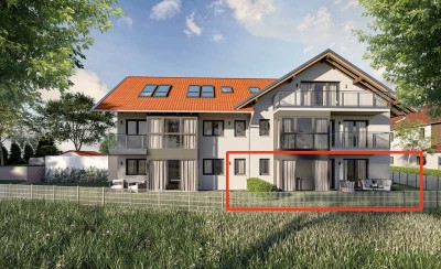 exklusive 5 Zimmer Maisonette-Gartenwohnung mit lux. Innenausstattung inkl. Einbauküche, Aufzug