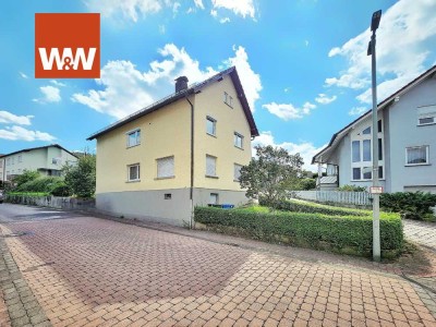 GELNHAUSEN:HÖCHST:HAUS! Stadthaus mit ca. 151,36 m² WFL, Balkon, 3 Stellplätzen & sofort frei!