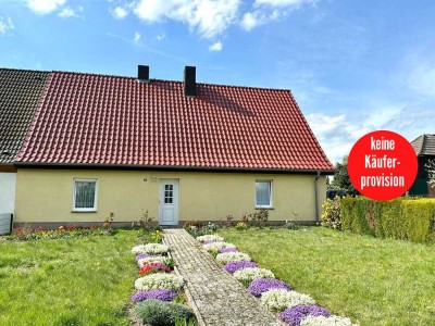 HORN IMMOBILIEN ++ Doppelhaushälfte in Neuensund bei Strasburg, ruhige Lage