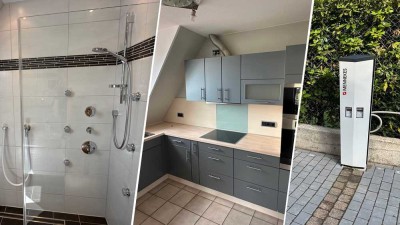 Luxus 3-Zimmer-Dachgeschosswohnung mit tollem Ausblick und Sauna