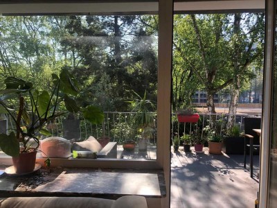 RESERVIERT - Zentrale Wohnung mit 26m² Terrasse und Blick ins Grüne