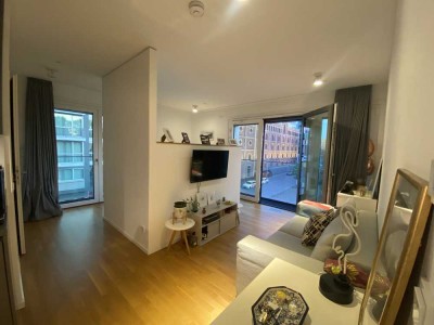 Nachmieter gesucht - 1 Zi. möbilierte Wohnung am Medienhafen