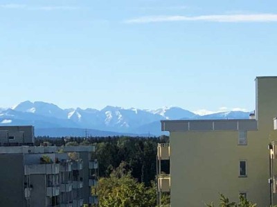 1 Zi-DG Wohnung mit Balkon. Weitblick aus dem Dachgeschoß inklusive!