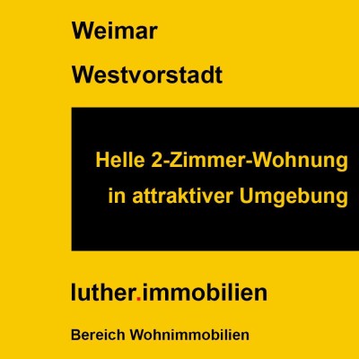 Helle 2-Zimmer-Wohnung in der Westvorstadt