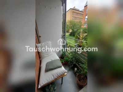 Tauschwohnung: Gemütliche 1 ZW gegen 2-3 ZW mit Balkon/Terrasse