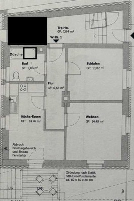 Helle 3-Zimmer-Wohnung mit Balkon in Forchheim