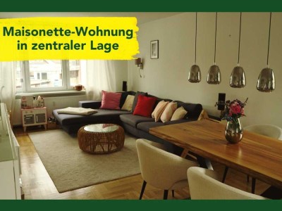 Wunderschöne Maisonette-Wohnung in zentraler Lage