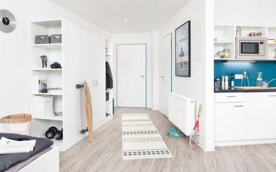 Stilvolles Apartment mit Bad und Küche für 1-2 Personen