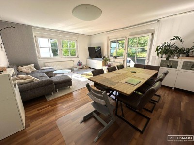 Idylle am Wienerwald – Stilvolle Wohnung mit Ost- &amp; Westterrassen | ZELLMANN IMMOBILIEN