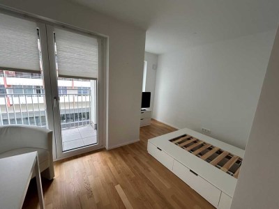 Möblierte 1-Zimmer Wohnung mit Balkon in Toplage zentral in München