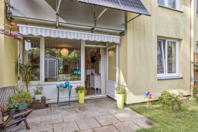 Sonnige Erdgeschosswohnung mit kleinem Garten in Hamburg-Lurup