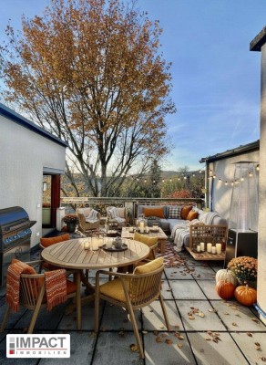 AUSSERGEWÖHNLICHE DACHTERRASSEN-MAISONETTE - MUCH MORE THAN A HOME!