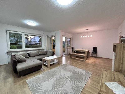 Sofort beziehbar ! Modernisierte 3 - Zimmer Wohnung mit Balkon und Garten!