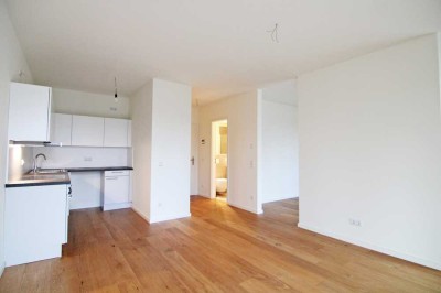 Elegante Studio-Designwohnung mit großem Balkon, Einbauküche und tollem Ambiente!