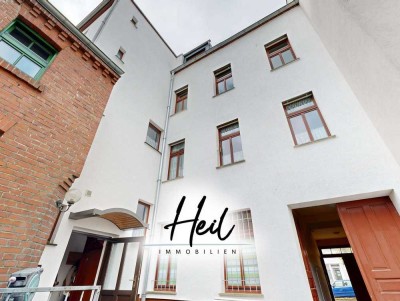 Mehrfamilienhaus im Zentrum von Wurzen I Garage I 2 Gewerbeeinnheiten + 2 Wohneinheiten