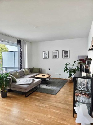 Neubau 3 Zimmerwohnung Tiefgaragenstellplatz mit Aufzug, Balkon und Einbauküche