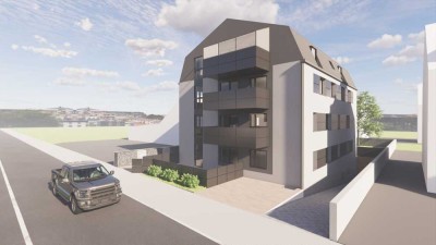Exklusive, neuwertige 2-Zimmer-Terrassenwohnung mit lux. Innenausstattung in Korntal-Münchingen