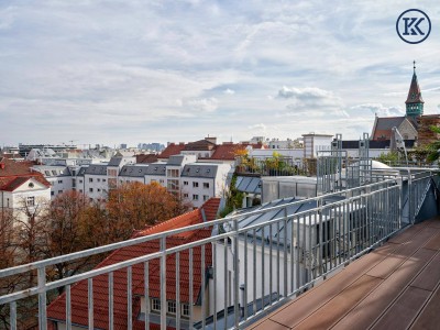 Exklusive Terrassendachgeschoss-Wohnung nahe U6 und AKH