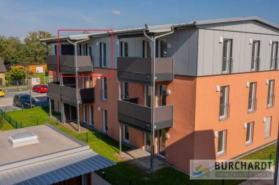 2-Zimmerwohnung mit Balkon in effizientem Neubau