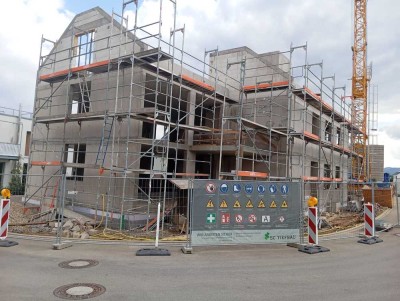 Obergeschosswohnung im Neubauprojekt! Mehrfamilienhaus (Rohbau fertig)
